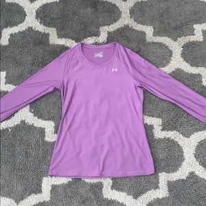 Purple under armor long sleeve